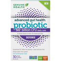 Genuine Health Advanced Gut Health Probiotic 50 billion CFU Defense - 1