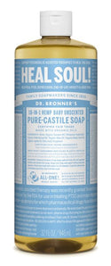 Dr. Bronner's All-One Pure-Castile Liquid Soap Baby Unscented - 3