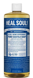 Dr. Bronner's All-One Pure-Castile Liquid Soap Peppermint - 3