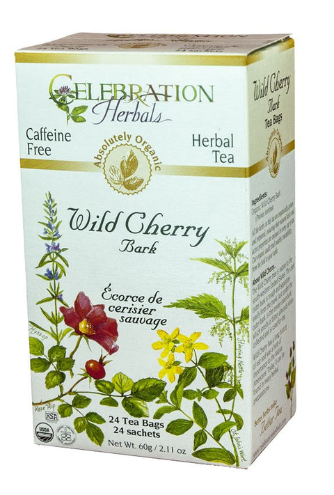 Celebration Herbals Wild Cherry Bark 24 Tea Bags
